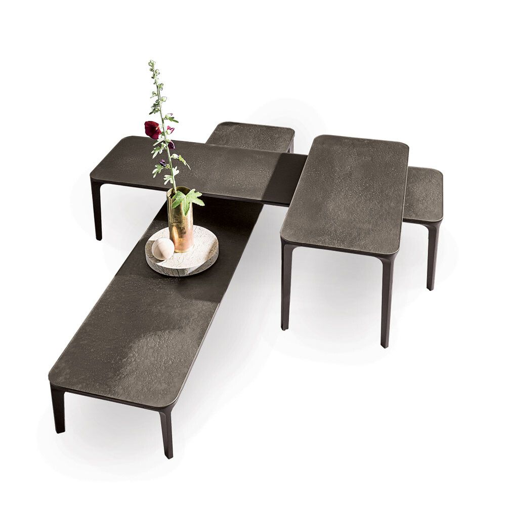 Sovet Slim Coffee Table 46cm Height | Utility Design UK