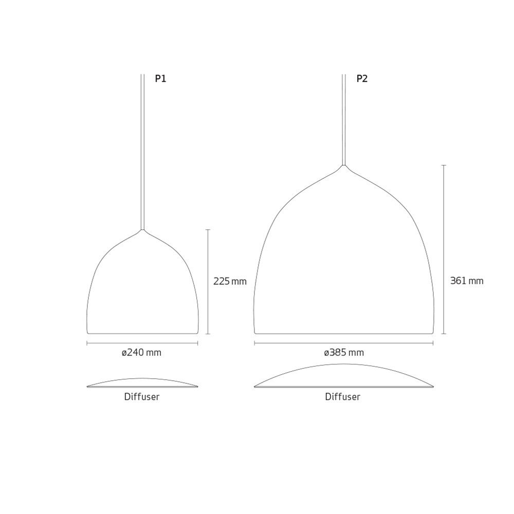 Fritz Hansen Suspence Pendant Light | Utility Design UK