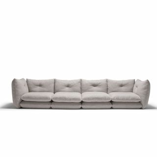 Knoll Perron Pillo Sofa, 4 Seater