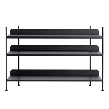Muuto Compile Shelving Unit- Configuration 02 black 