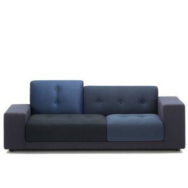 Vitra Polder Compact Blue Sofa