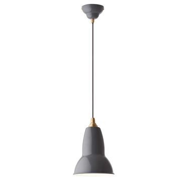 Anglepoise Original 1227 Brass Pendant Light elephant grey 