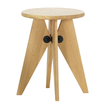 Vitra Tabouret Solvay Stool - Natural Oak