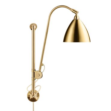 Gubi BL5 Wall - Brass & Brass