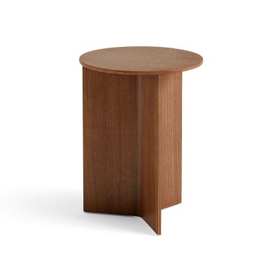 Hay Slit Table Wood - High, walknut