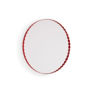 HAY Arcs Mirror Round - Red 
