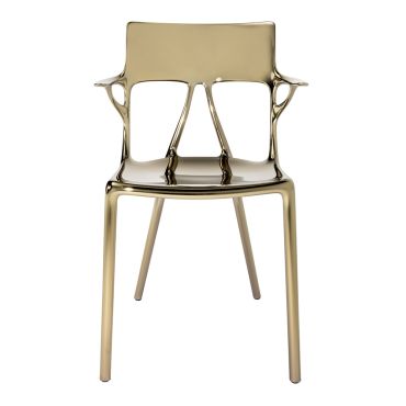 Kartell A.I Artificial Intelligence Recycled Chair Orange