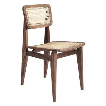 Gubi C-Chair Dining Chair - American Walnut