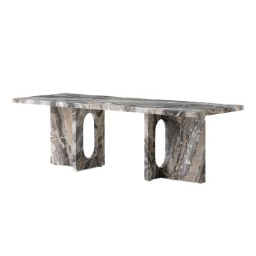 Audo Copenhagen Androgyne Lounge Table Grey Galaxy