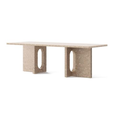 Audo Copenhagen Androgyne Lounge Table - Stone