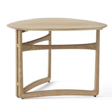 &Tradition HM5 Drop Leaf Lounge Table white oiled oak 