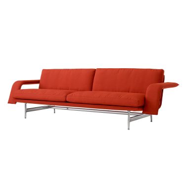 &Tradition Meantime 3 Seater Sofa AV31 Chrome Base