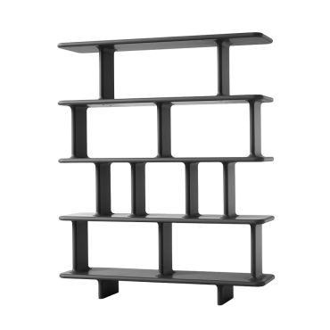 &Tradition JH45 Archivo Shelving - Black Grey