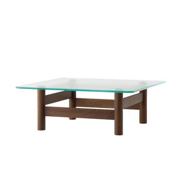 Audo Copenhagen Brasilia Lounge Table Dark Stained Oak