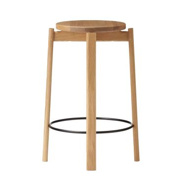 Audo Copenhagen Passage Counter Stool Natural Oak