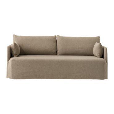 Audo Copenhagen  Offset Sofa - Two Seater with Loose Cover Front View