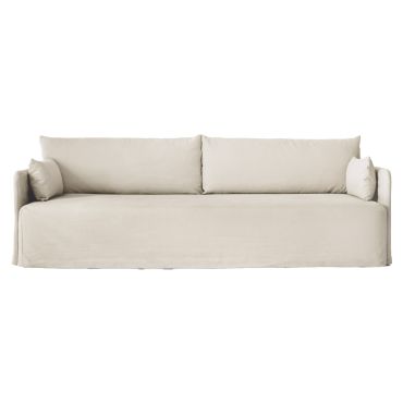 Audo Copenhagen Offset Sofa - Three Seater with Loose Cover Jasmine Yard Collective