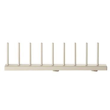 String Plate Rack 30cm, Beige - 2 Pack