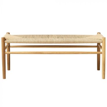 FDB Møbler J83B Bench - Oak / Natural