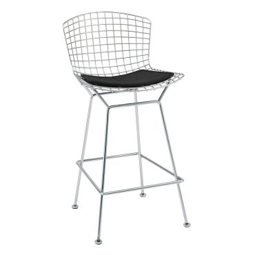Knoll Bertoia Bar Stool with Seat Pad