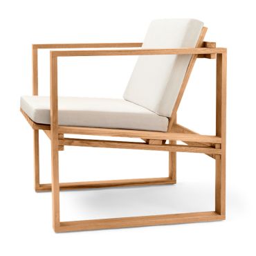 Carl Hansen BK11 Lounge Chair with cushion