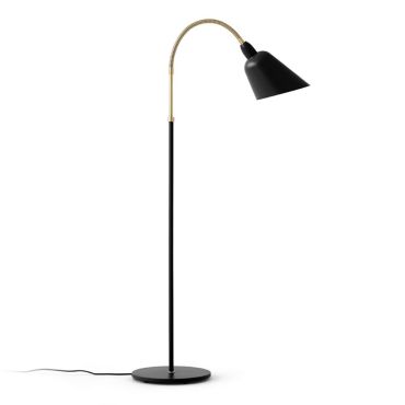 &Tradition Bellevue AJ7 Floor Lamp black brass