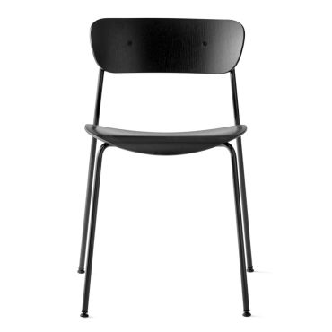 &Tradition Pavilion AV Dining Chair black lacquered oak 