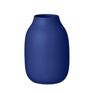 Blomus Small Colora Vase - Mazarine Matt Blue