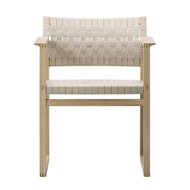 Fredericia BM62 Linen Webbing Armchair thumb