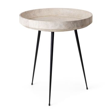 Mater Bowl Table Waste Edition - Wood Grey