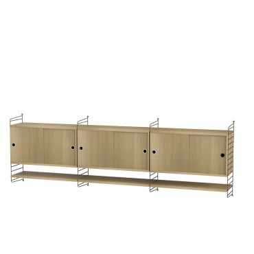 String Furniture Living Room Bundle L E oak brown 