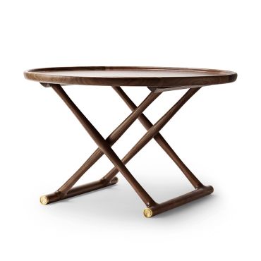 Carl Hansen ML10097 Egyptian Folding Coffee Table Walnut