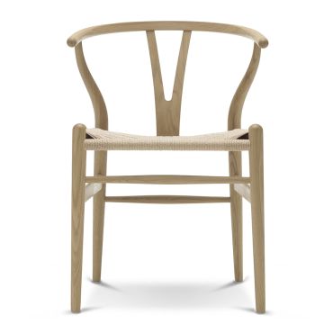 Carl Hansen CH24 Wishbone Chair Soaped Oak Natural Papercord
