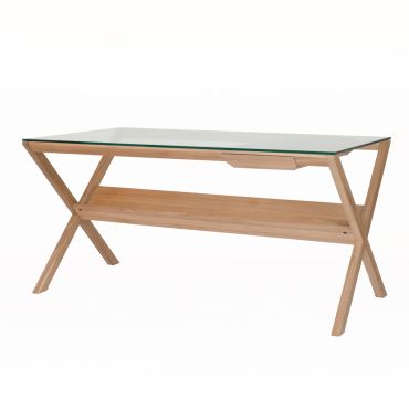 Case Furniture Covet Desk in oak.