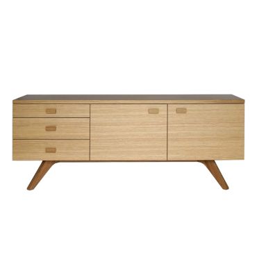 The Case Furniture Cross Sideboard in oak.