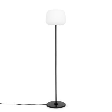 The Case Furniture Soft Floor Lamp in black.