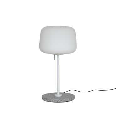 The Case Furniture Soft Table Lamp in white