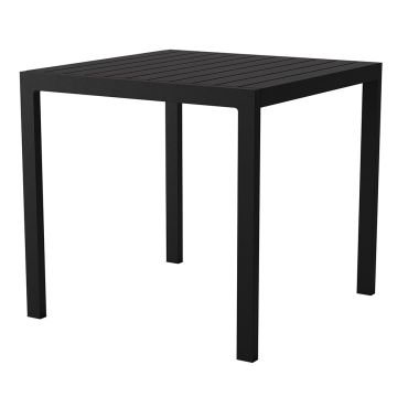Case Furniture Eos Square Dining Table, Black