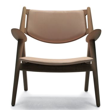 Carl Hansen CH28 Chair walnut leather