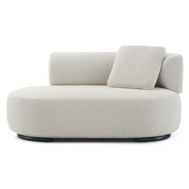 Kartell K-Wait Chaise Lounge, boucle side