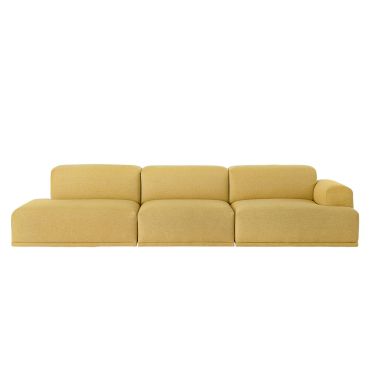 Muuto Connect Open Ended Sofa in yellow