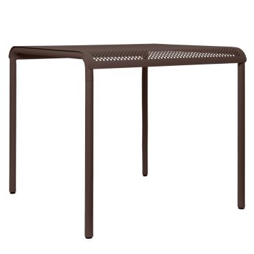 Ferm Living Outdoor Dapple Dining Table Square Dark Chocolate
