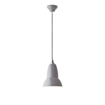 Anglepoise Original 1227 Midi Pendant - Dove Grey with Grey Cable
