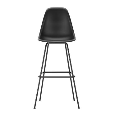 Vitra Eames Plastic Stool RE Deep Black, High