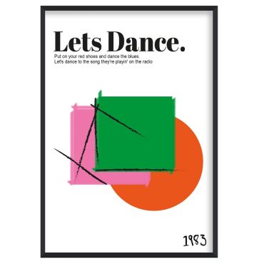 Fan Club Let's Dance A3 Print 