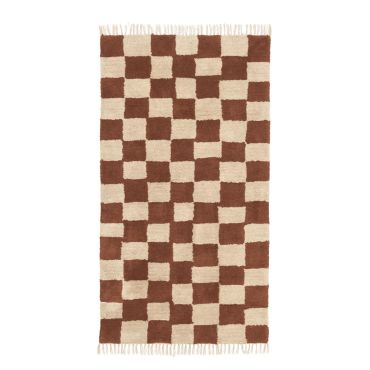 Ferm Living Mara Washable Rug - Rust