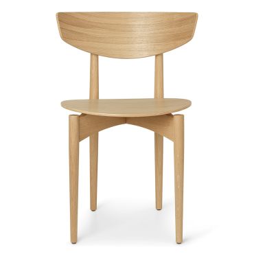 Ferm Living Herman Dining Chair - Wooden Frame, Oak
