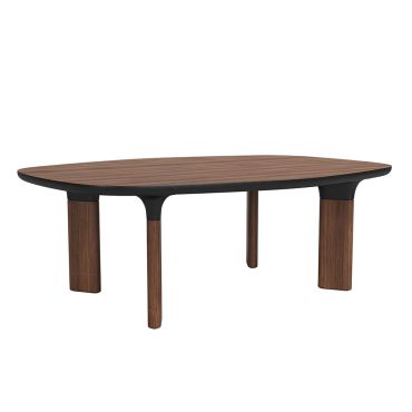Fritz Hansen JH63A Analog Coffee Table Walnut