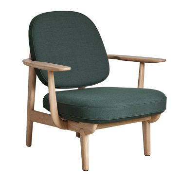 Fritz Hansen JH97 Fred Lounge Chair green 