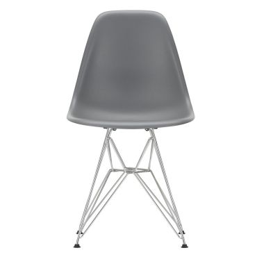 Vitra Eames DSR Plastic Chair, Granite Grey